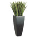 44" Sansevieria Snake Artificial Plant w/Resin Container - WP7757-GR/VG