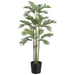 6' Areca Silk Palm Tree w/Bamboo Container - WT4443-GR