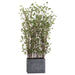 6' Mini Leaf Silk Plant Wall Divider w/Planter -Green - WT5000-GR