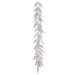 6' Glittered Fern Artificial Garland -Silver/Gold (pack of 6) - XAG872-SI/GO