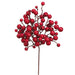 9" Artificial Berry Spray Pick -Red (pack of 36) - XBK356-RE
