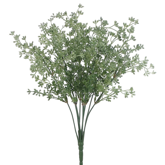 17" Artificial Eucalyptus Seed Plant -Green/Gray (pack of 12) - XIE117-GR/GY