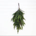 36" Artificial Cedar Twig Teardrop Swag -Green (pack of 2) - YDC212-GR