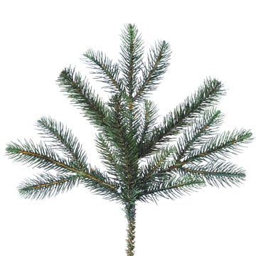 12" Artificial PE New England Pine Stem -Green (pack of 12) - YS1612-GR