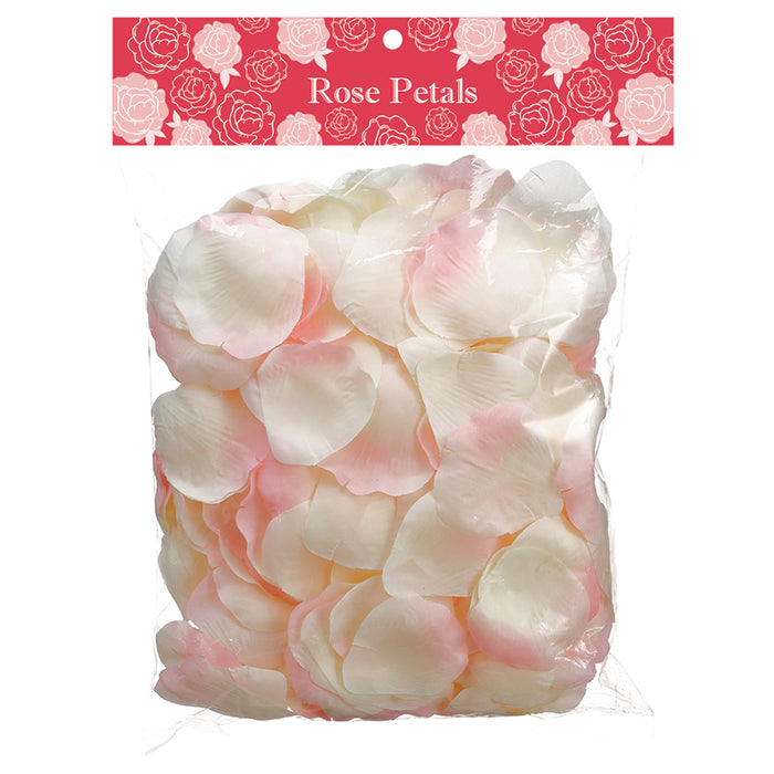 Bagged Loose Rose Petal Silk Flowers -Light Pink (pack of 12) - ZGB731-PK/LT