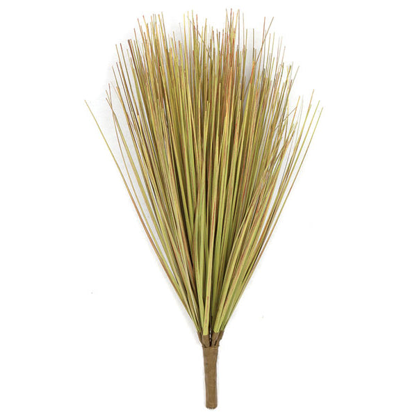13" IFR PVC Onion Grass Artificial Plant -Mustard (pack of 12) - A14351-2NA