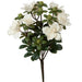 14" UV-Proof Outdoor Artificial Azalea Flower Bush -White (pack of 6) - A14415-5WH