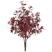 4' UV-Proof Outdoor Artificial Maple Tree -Burgundy (pack of 2) - A144180