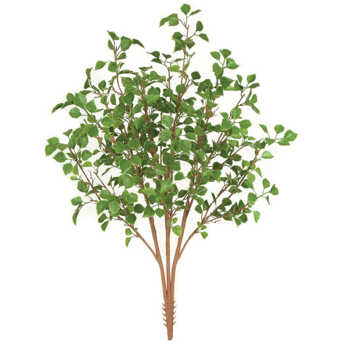 3'2" UV-Proof Outdoor Artificial Birch Tree -Light Green (pack of 2) - A144200