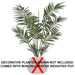 6'6" Kentia Silk Palm Tree w/Pot -Green - P2420