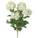 24" IFR Artificial Hydrangea Flower Bush -Cream/Yellow (pack of 6) - PR81892