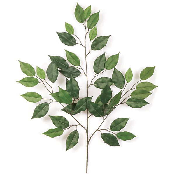 24" IFR Artificial Ficus Branch Stem -Green (pack of 60) - PR84440