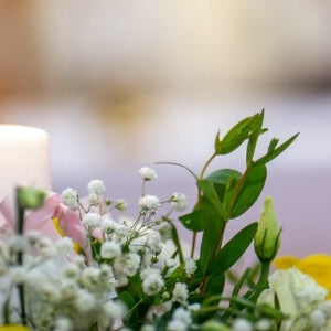 Fire-retardant artificial plants for business safety