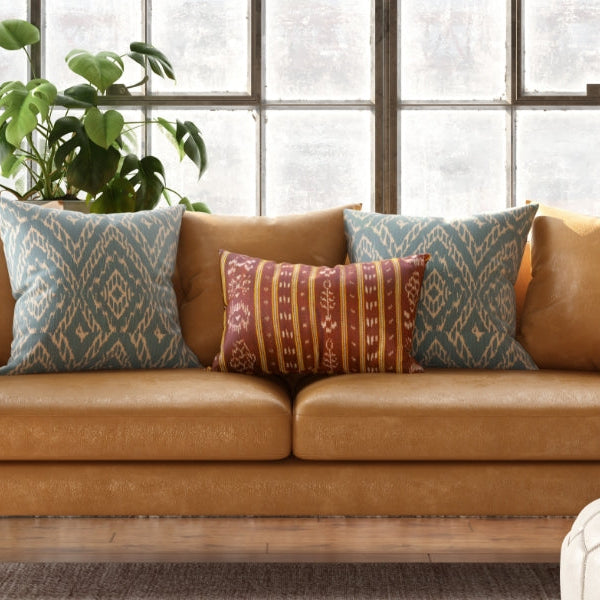 Artificial Scandinavian plants in minimalist décor
