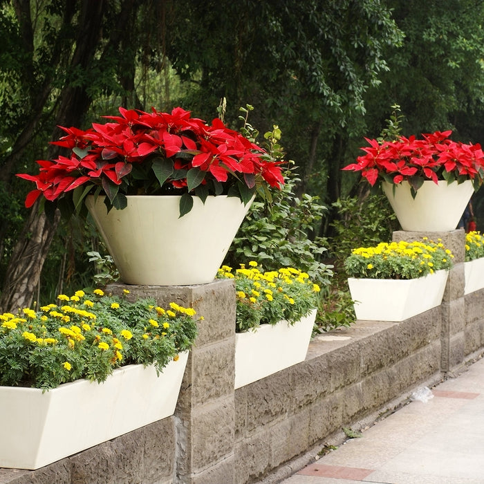How to Fill an Outdoor Planter with Artificial Flowers