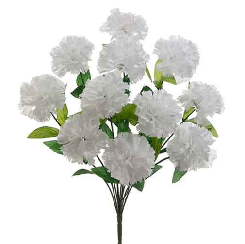 Artificial Carnation Flowers Silk Flower Bushes