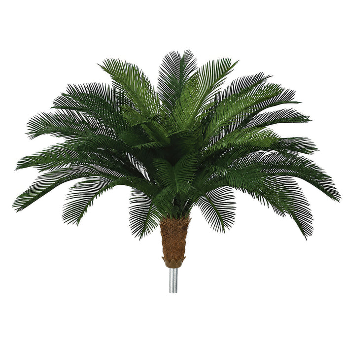 36"Hx44"W Custom-Made Outdoor UV-Proof Artificial Sago Cycas Cluster Palm -36 Fronds -Green - A0036