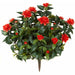28" UV-Proof Outdoor Artificial Gardenia Flower Bush -Red (pack of 2) - A073-R