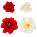 3.5" Outdoor UV-Proof Artificial Gardenia Flower -Red (Pack of 36) - A076-R