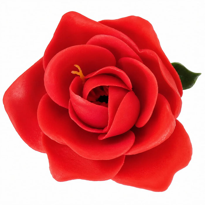 2.5" Outdoor UV-Proof Artificial Gardenia Flower -Red (Pack of 48) - A075-R