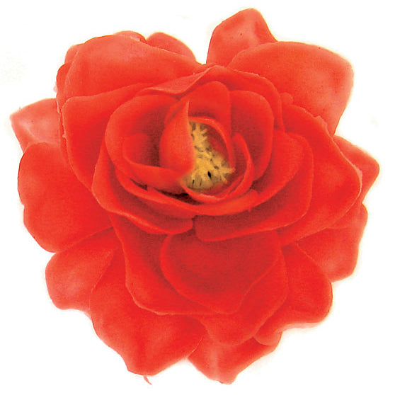 3.5" UV-Proof Outdoor Artificial Gardenia Flower -Red (pack of 36) - A076-R
