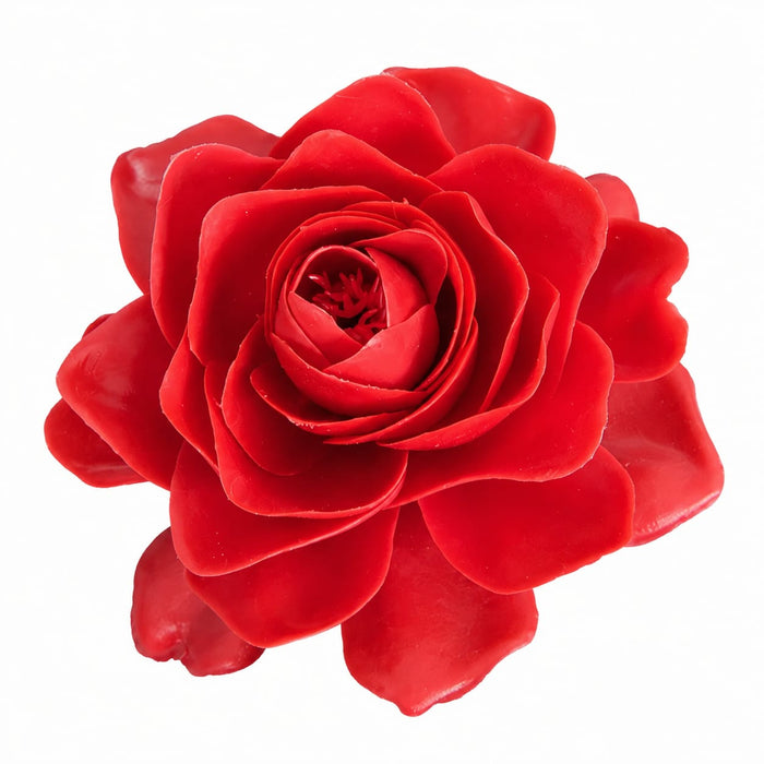 3.5" Outdoor UV-Proof Artificial Gardenia Flower -Red (Pack of 36) - A076-R