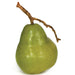 3.5" Artificial Foam Pear Fruit -Green/Yellow (pack of 24) - A110720