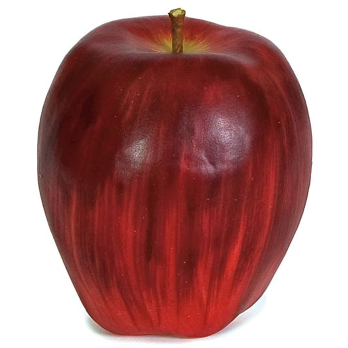 3" Artificial Country Apple Fruit -Red (pack of 24) - A110730