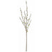40" Silk Pussy Willow Flower Stem -White (pack of 12) - A130230