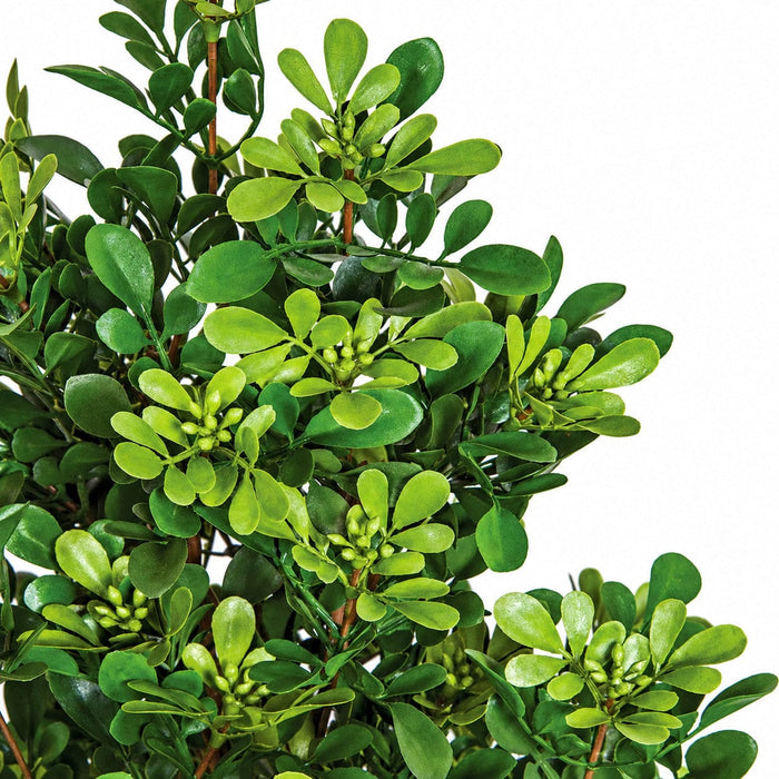 20" Outdoor UV-Proof IFR Artificial Boxwood Plant -Green (Pack of 4) - AR135530
