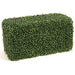 12"Hx24"Wx12"D UV-Proof Outdoor Artificial Boxwood Topiary Hedge -Green - A135630