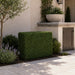 30"Hx36"Wx12"D Outdoor UV-Proof Artificial Boxwood Topiary Hedge -2 Tone Green - A135640