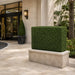 30"Hx36"Wx12"D Outdoor UV-Proof Artificial Boxwood Topiary Hedge -2 Tone Green - A135640