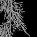 6' Glittered Artificial Coral Garland -Silver (Pack of 12) - A-141145