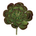 4"HX4"W Artificial Echeveria Stem -Green/Purple (Pack of 12) - A-141610