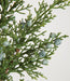 30" Artificial Juniper & Frosted Berry Stem -Green/Blue (Pack of 12) - A-142030