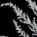 19.5" Glittered & Iced Artificial Pine Stem -Gold (Pack of 24) - A-142095