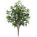 4' Outdoor UV-Proof Artificial Ficus Tree -Green (Pack of 2) - A144240