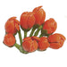 2" UV-Proof Outdoor Artificial Geranium Flower Bud -Red (pack of 96) - A147