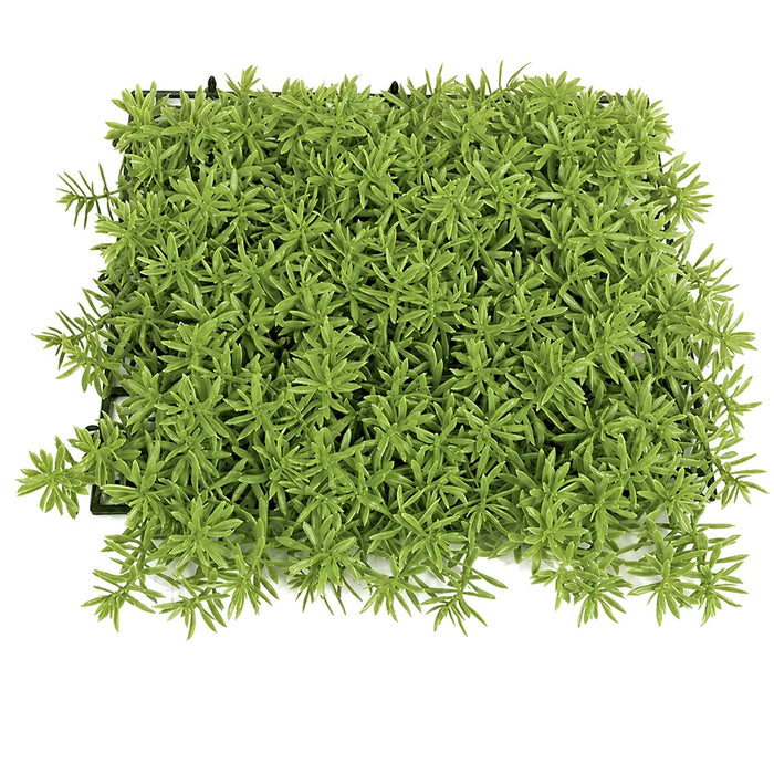 10"x10"x2.5" Hanging Senecio Artificial Mat -Light Green (Pack of 6) - A150300
