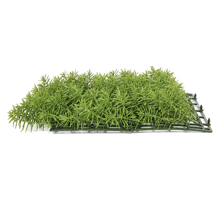 10"x10"x2.5" Hanging Senecio Artificial Mat -Light Green (Pack of 6) - A150300
