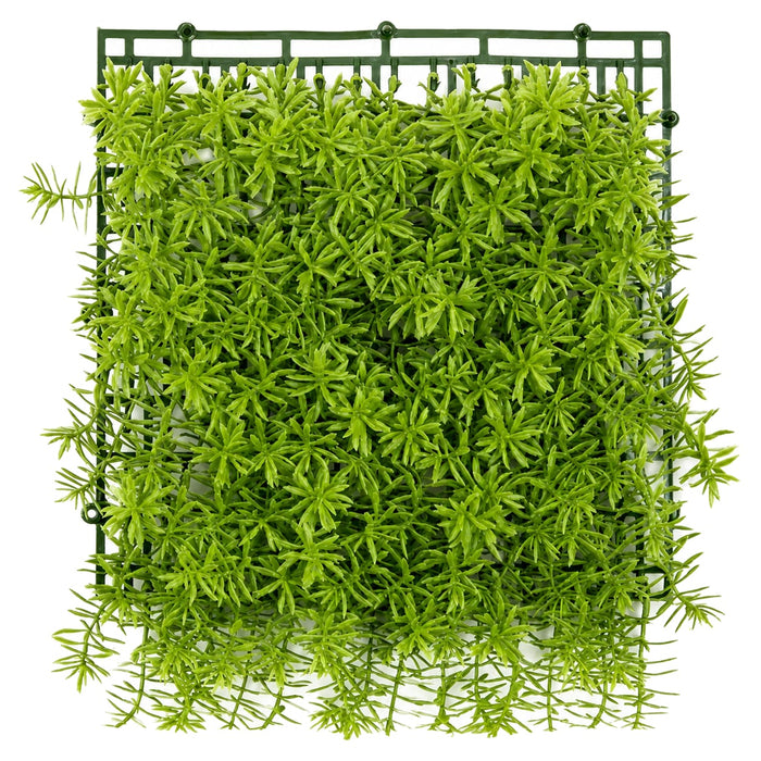 10"x10"x2.5" Hanging Senecio Artificial Mat -Light Green (Pack of 6) - A150300