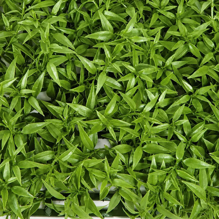10"x10"x3" Mini Leaf Artificial Mat -Light Green (Pack of 6) - A150310