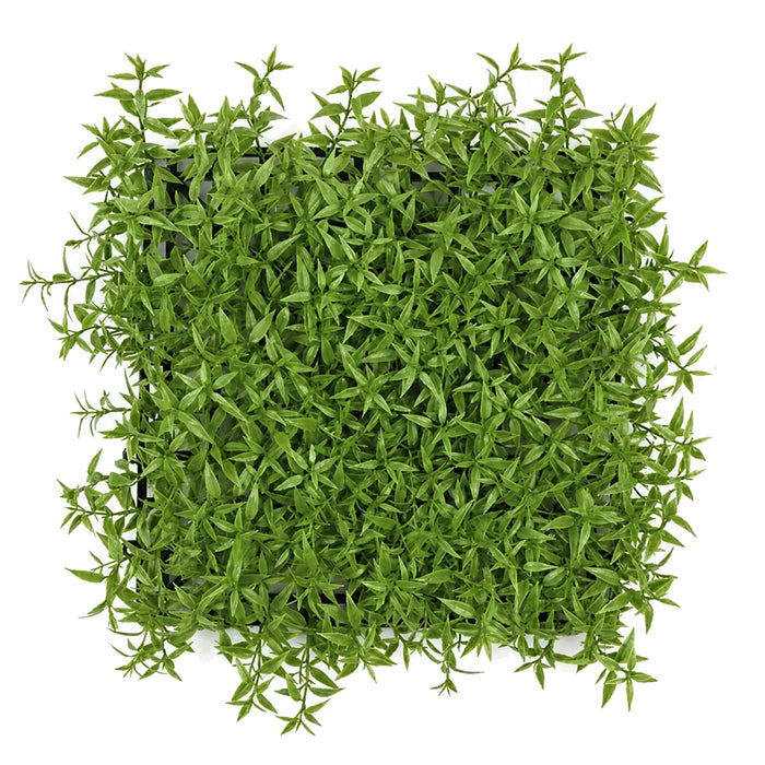 10"x10"x3" Mini Leaf Artificial Mat -Light Green (Pack of 6) - A150310