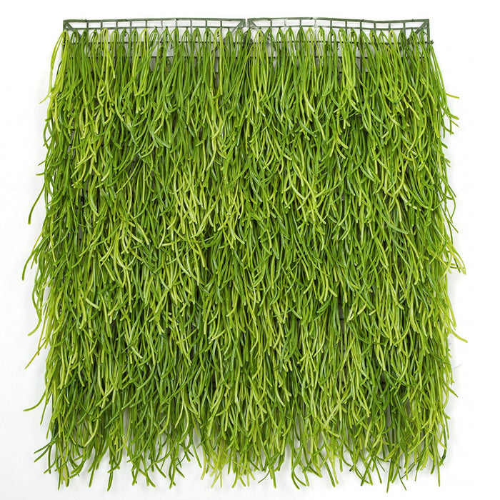 24"x24"x29"L Hanging Grass Artificial Mat -2 Tone Light Green (pack of 2) - A15054-0GR/LT