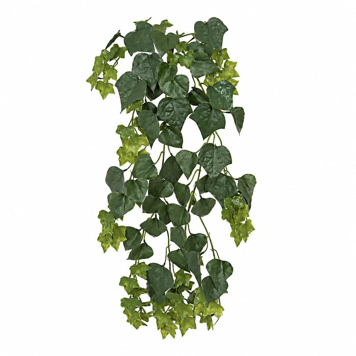 36" Outdoor UV-Proof Artificial English Ivy Hanging Plant -117 Leaves -Green (Pack of 6) - A-152