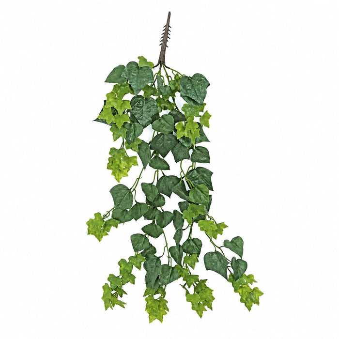 36" Outdoor UV-Proof IFR Artificial English Ivy Hanging Plant -117 Leaves -Green (Pack of 6) - AR-152