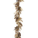 6' Metallic Artificial Mixed Bay Leaf, Apple & Berry Garland -Bronze (Pack of 4) - A160075