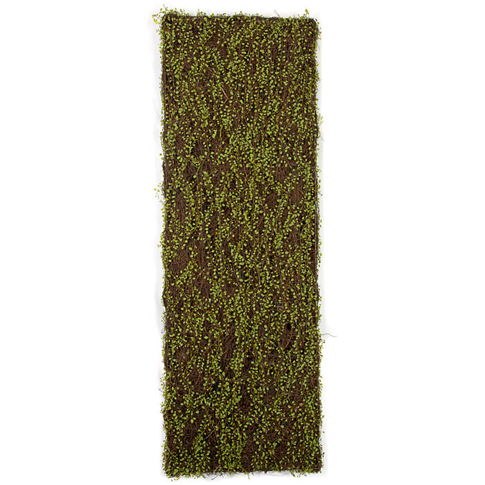 72"x24" Artificial Muehlenbeckia Leaf Screen Mat -Green/Brown - A160605