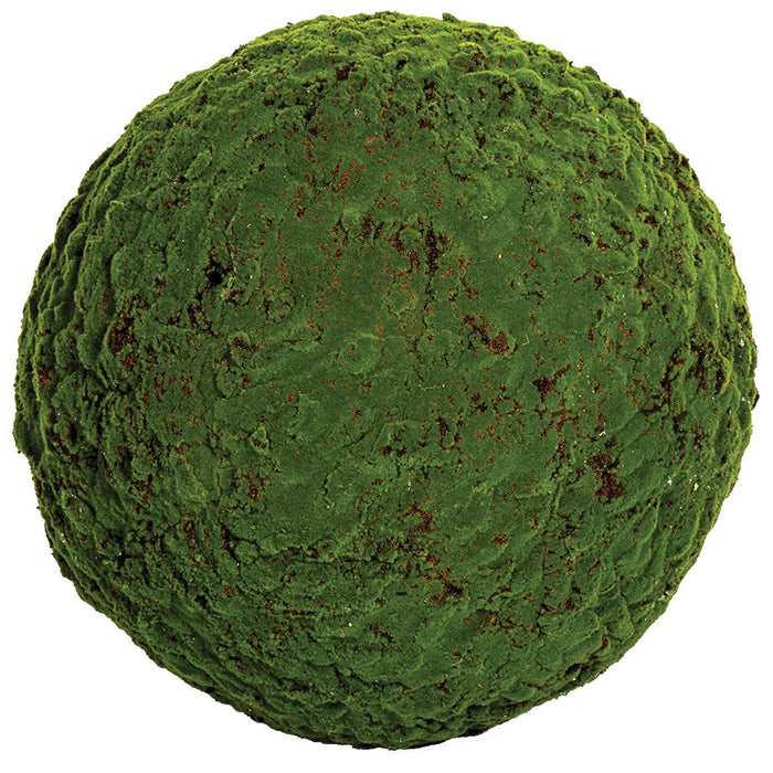 35" Moss Ball-Shaped Artificial Foam Topiary -Green - A161875